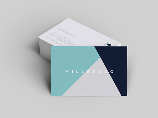 Business card mockup